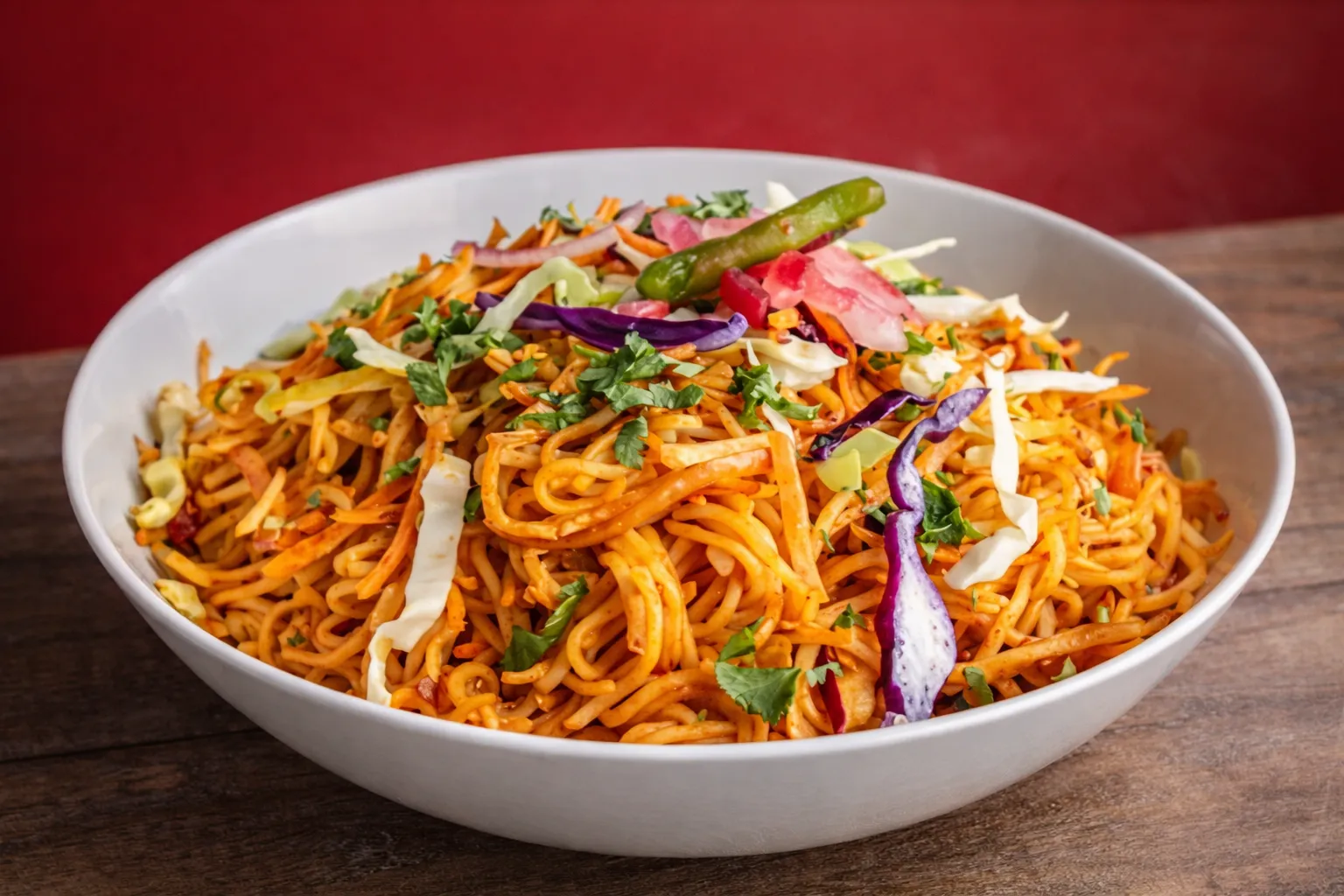 Delhi Chowmein Hakka Noodles - Desi Chinese at Sector 17 Indian Eatery Sage Hill Calgary